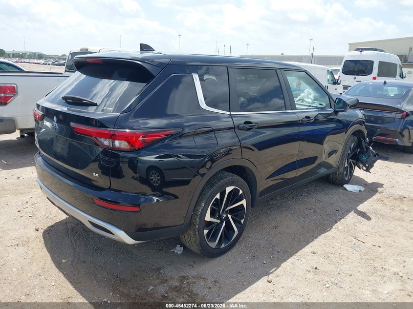 2024 Mitsubishi Outlander VIN JA4J4VA88RZ048083 IAAI salvage auction — FRONT END, Salvage Title, sold $1,050 on 2026-07-16 (photo 4)