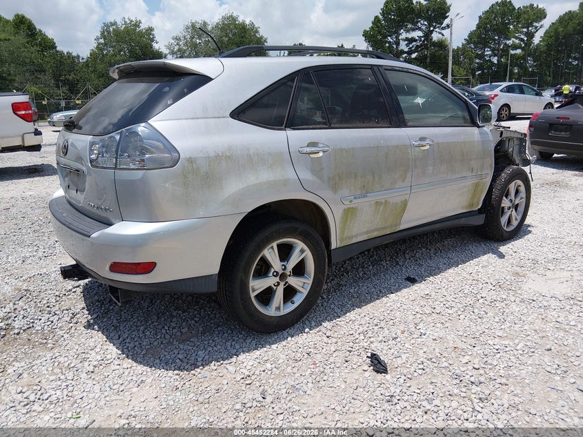 2008 Lexus Rx 400h VIN JTJGW31U082005941 IAAI salvage auction — NORMAL WEAR, Clear (Alabama), sold $300 on 2026-07-29 (photo 4)