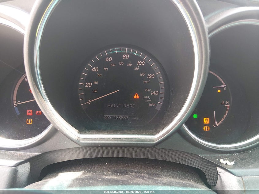 2008 Lexus Rx 400h VIN JTJGW31U082005941 IAAI salvage auction — NORMAL WEAR, Clear (Alabama), sold $300 on 2026-07-29 (photo 7)