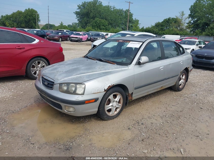 2002 Hyundai Elantra VIN KMHDN55D22U043788 IAAI salvage auction — NORMAL WEAR, Original (Ohio), sold $250 on 2026-07-08 (photo 2)