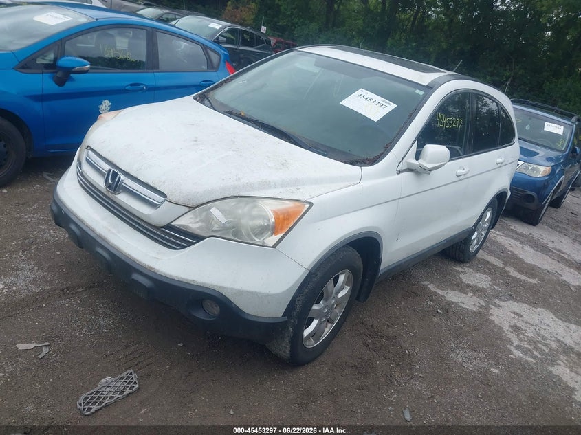 2007 Honda Cr-v VIN JHLRE48777C004642 IAAI salvage auction — NORMAL WEAR, Clear (Indiana), sold $1,575 on 2026-07-08 (photo 2)