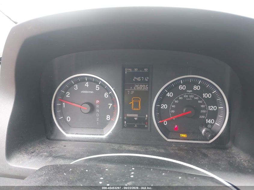 2007 Honda Cr-v VIN JHLRE48777C004642 IAAI salvage auction — NORMAL WEAR, Clear (Indiana), sold $1,575 on 2026-07-08 (photo 7)