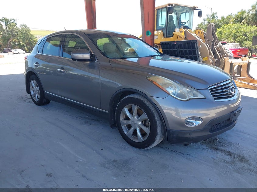 2010 Infiniti Ex35 VIN JN1AJ0HP3AM700501 — IAAI salvage auction photo