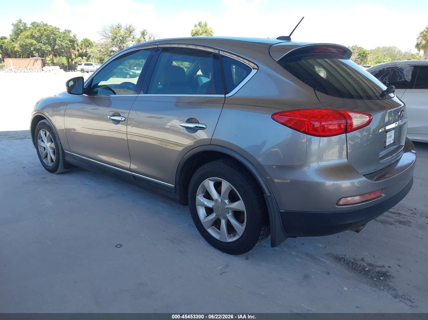 2010 Infiniti Ex35 VIN JN1AJ0HP3AM700501 IAAI salvage auction — NORMAL WEAR, Clear (Georgia), sold $100 on 2026-07-07 (photo 3)