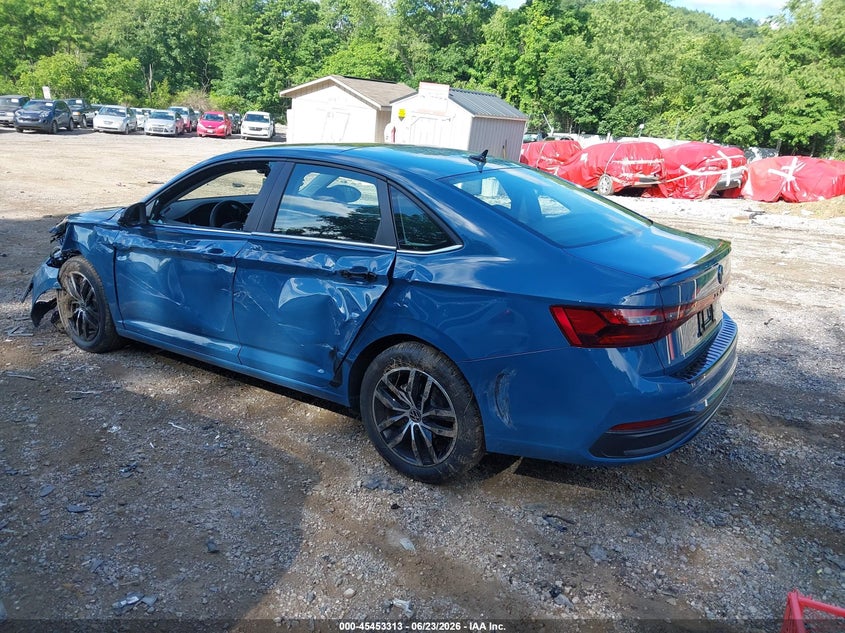 2026 Volkswagen Jetta VIN 3VW7W7BU9TM022275 IAAI salvage auction — LEFT FRONT, Salvage Title, sold $4,600 on 2026-07-29 (photo 3)