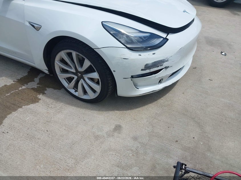 2020 Tesla Model 3 VIN 5YJ3E1EB3LF667357 IAAI salvage auction — FRONT & REAR, Clear (New Jersey), sold $5,800 on 2026-07-10 (photo 6)