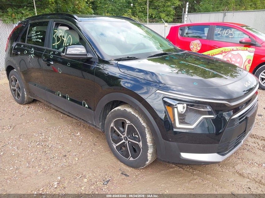 2025 Kia Niro VIN KNDCR3LE9S5233800 IAAI salvage auction — HAIL, Salvage Title, sold $4,000 on 2026-07-22 (photo 1)