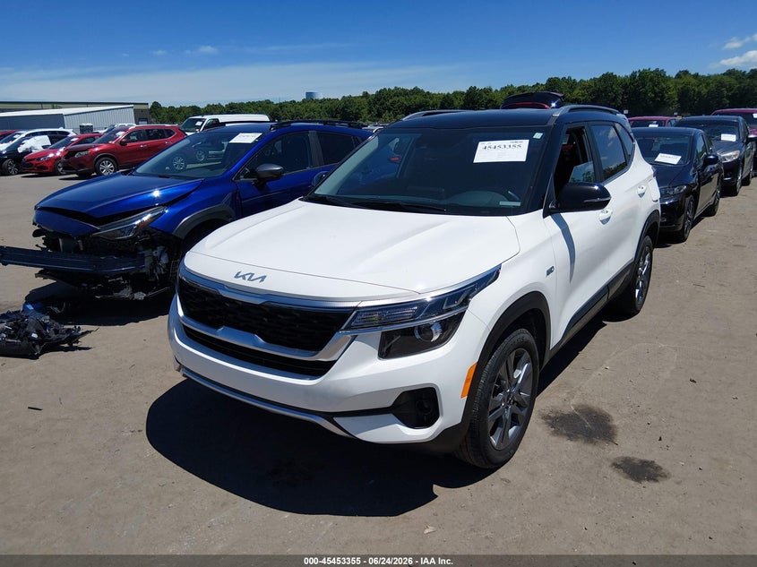 2023 Kia Seltos VIN KNDEUCAA1P7417776 IAAI salvage auction — HAIL, Salvage (Ohio), sold $7,300 on 2026-07-21 (photo 2)