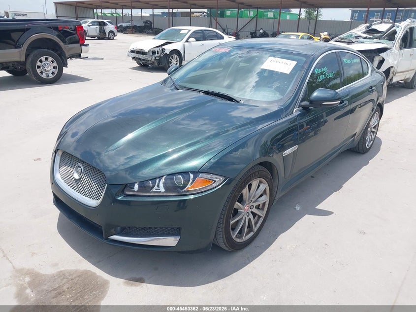 2015 Jaguar Xf VIN SAJWA0FS0FPU88755 IAAI salvage auction — LEFT SIDE, Salvage (Texas), sold $1,650 on 2026-07-22 (photo 2)