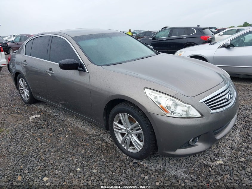 2012 Infiniti G37 VIN JN1CV6AR0CM681310 IAAI salvage auction — REAR END, Salvage (Tennessee), sold $775 on 2026-07-16 (photo 1)