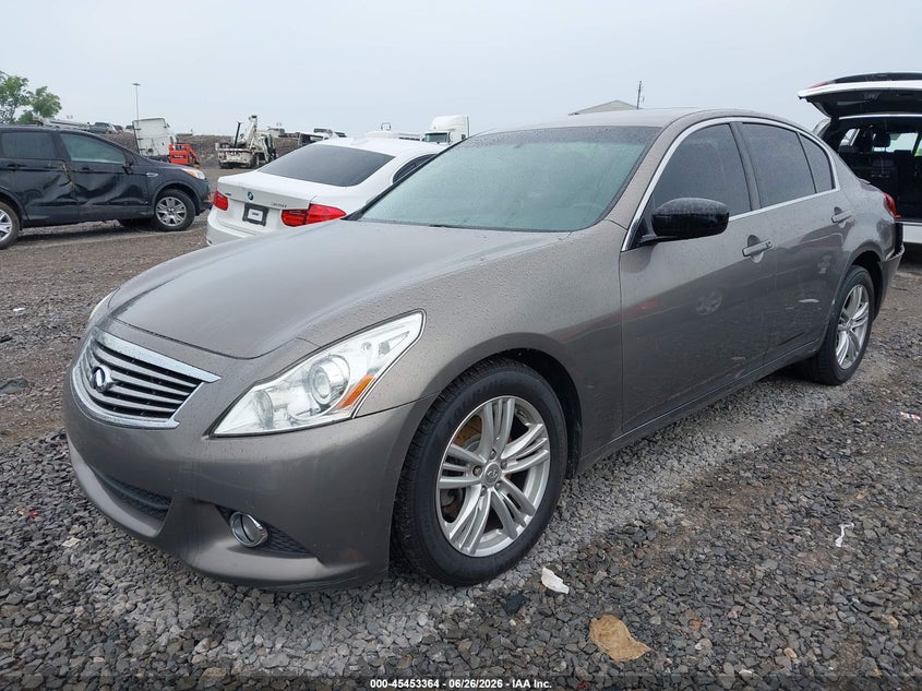 2012 Infiniti G37 VIN JN1CV6AR0CM681310 IAAI salvage auction — REAR END, Salvage (Tennessee), sold $775 on 2026-07-16 (photo 2)