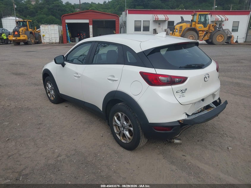 2018 Mazda Cx-3 VIN JM1DKFB78J0300721 IAAI salvage auction — REAR END, Salvage (Pennsylvania), sold $4,050 on 2026-07-14 (photo 3)