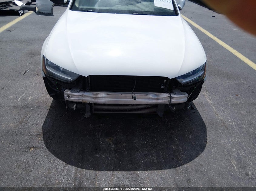 2014 Audi A4 VIN WAUAFAFL2EN018873 IAAI salvage auction — FRONT END, Rebuildable (Florida), sold $2,400 on 2026-07-16 (photo 6)