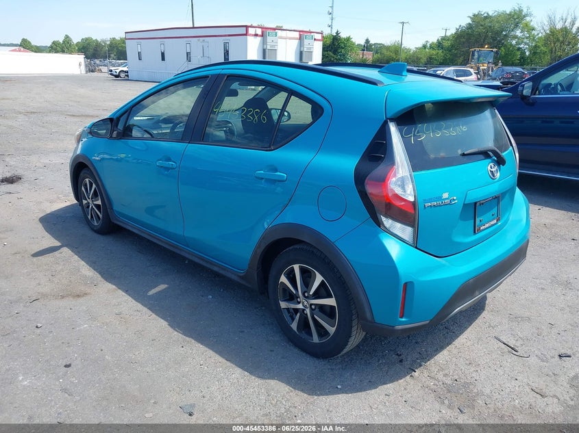 2018 Toyota Prius c VIN JTDKDTB31J1616677 IAAI salvage auction — UNKNOWN, Salvage (Virginia), sold $5,350 on 2026-07-07 (photo 3)