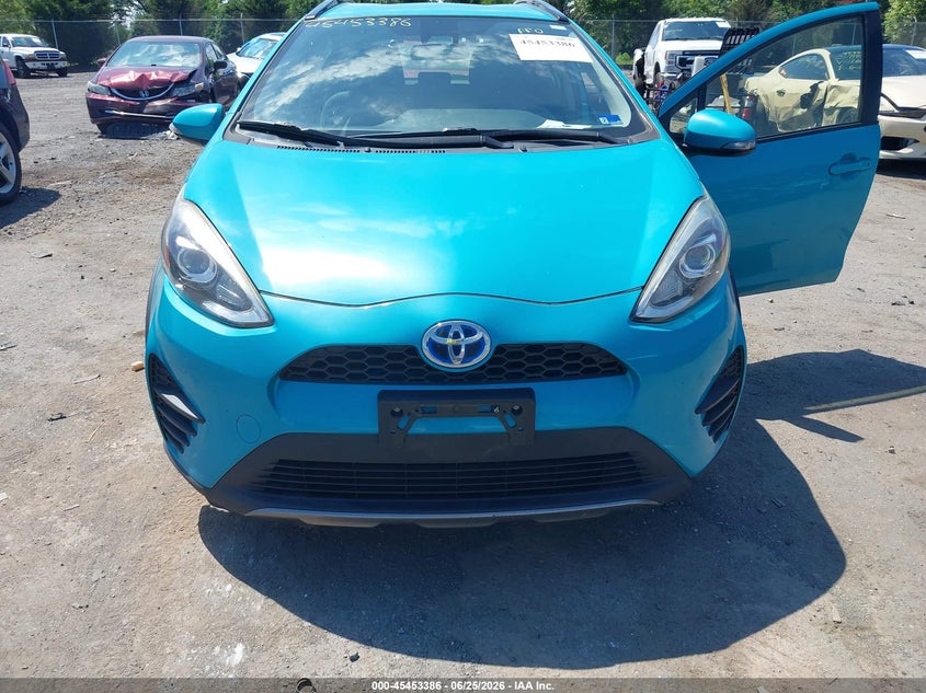 2018 Toyota Prius c VIN JTDKDTB31J1616677 IAAI salvage auction — UNKNOWN, Salvage (Virginia), sold $5,350 on 2026-07-07 (photo 6)