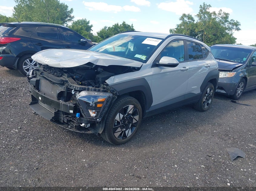 2024 Hyundai Kona VIN KM8HBCAB2RU104618 IAAI salvage auction — FRONT END, Salvage Title, sold $8,300 on 2026-07-28 (photo 2)