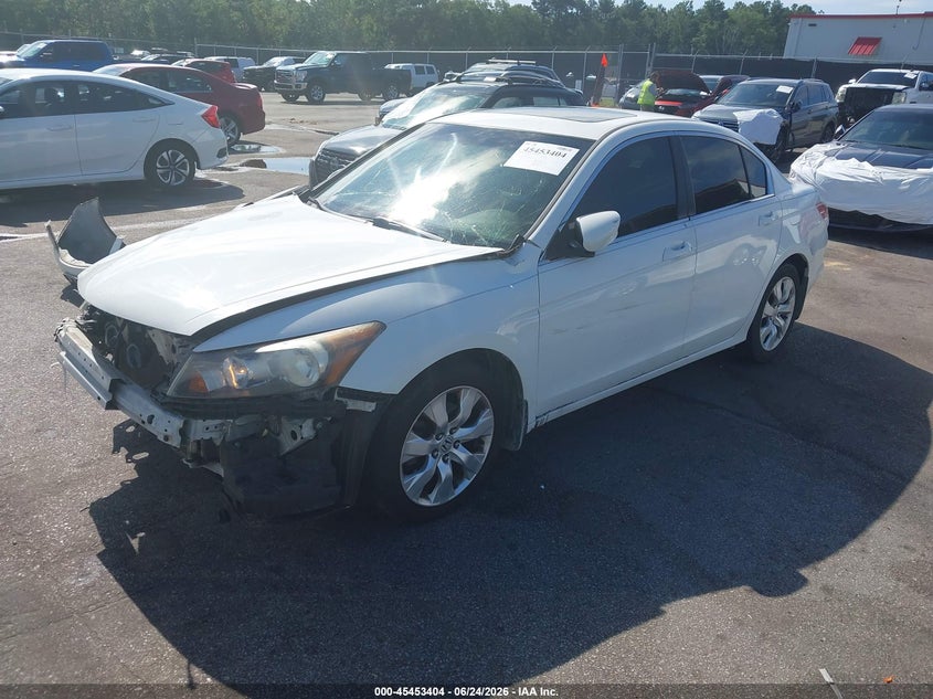 2010 Honda Accord VIN 1HGCP2F71AA105460 IAAI salvage auction — RIGHT FRONT, Salvage (South Carolina), sold $550 on 2026-07-19 (photo 2)
