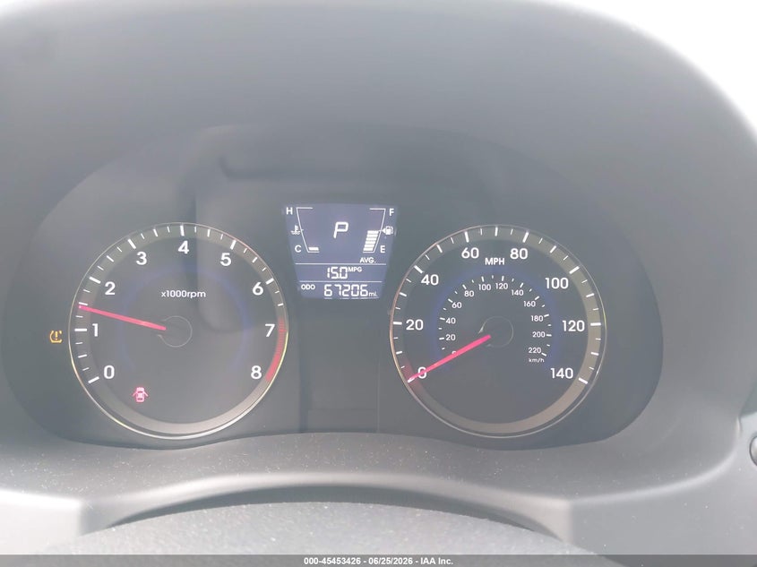 2013 Hyundai Accent VIN KMHCU5AE0DU100201 IAAI salvage auction — FRONT END, Salvage Title, sold $475 on 2026-07-15 (photo 7)