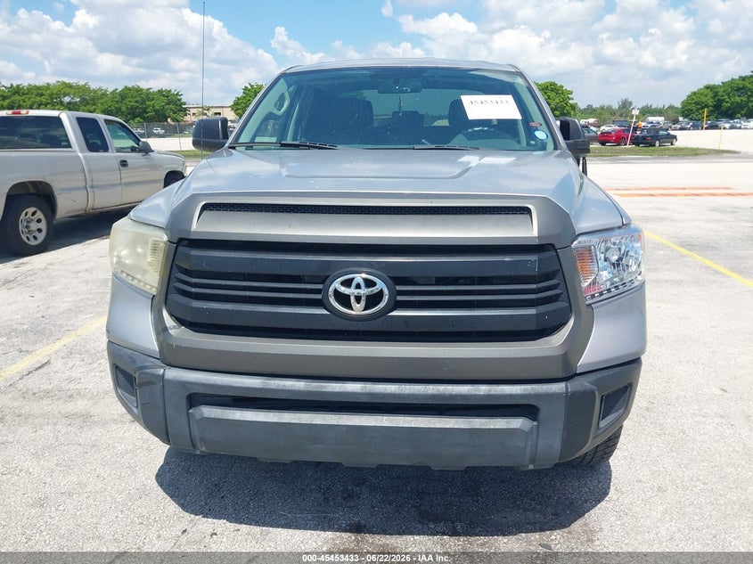 2014 Toyota Tundra VIN 5TFRU5F16EX033155 IAAI salvage auction — ENGINE DAMAGE, Clear (Florida), sold $4,000 on 2026-07-23 (photo 6)
