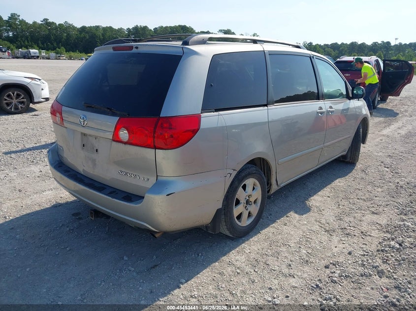 2008 Toyota Sienna VIN 5TDZK23C48S193782 IAAI salvage auction — NORMAL WEAR, Clear-Dealer Only (North Carolina), sold $450 on 2026-07-19 (photo 4)