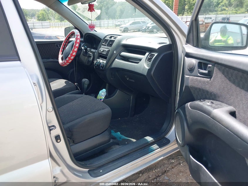 2008 Kia Sportage VIN KNDJF724X87476822 IAAI salvage auction — NORMAL WEAR, Clear (Alabama), sold $600 on 2026-07-13 (photo 5)