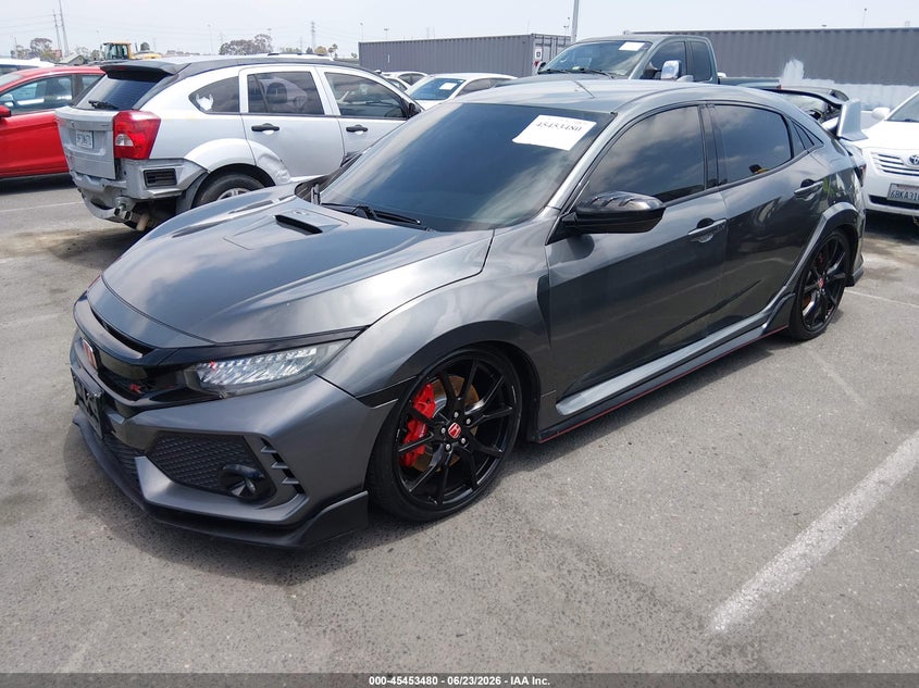 2019 Honda Civic type r VIN SHHFK8G75KU203376 IAAI salvage auction — NORMAL WEAR, Salvage Title - Dealer (California), sold $9,100 on 2026-07-27 (photo 2)