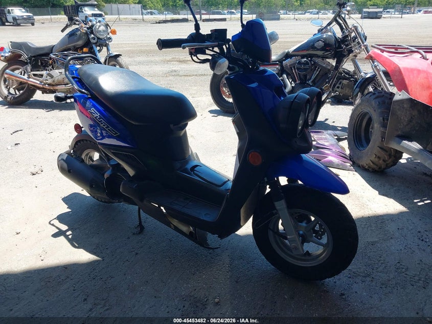 2012 Yamaha VIN RKRSA43A8CA112652 IAAI salvage auction — THEFT, Salvage - Greater Than 75% (Maryland), sold $325 on 2026-07-08 (photo 1)