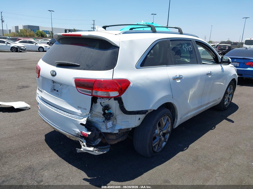 2017 Kia Sorento VIN 5XYPKDA59HG262468 IAAI salvage auction — RIGHT REAR, Salvage Title, sold $3,225 on 2026-07-17 (photo 4)