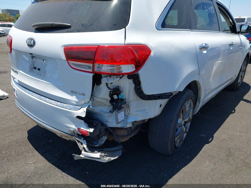 2017 Kia Sorento VIN 5XYPKDA59HG262468 IAAI salvage auction — RIGHT REAR, Salvage Title, sold $3,225 on 2026-07-17 (photo 6)