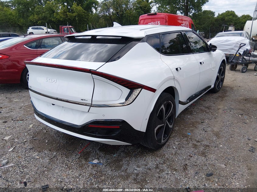 2024 Kia Ev6 VIN KNDC4DLC0R5215425 IAAI salvage auction — FRONT END, Wait Title, sold $11,900 on 2026-08-16 (photo 4)
