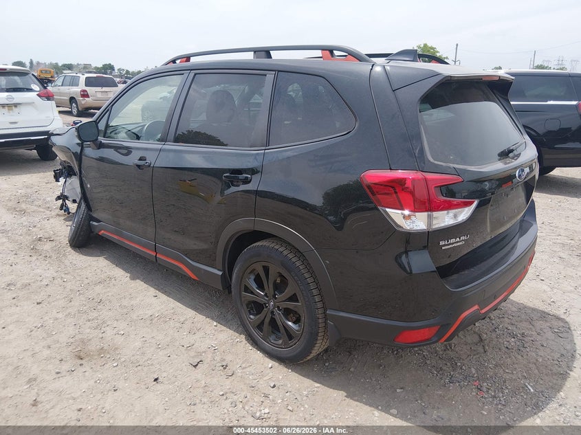 2023 Subaru Forester VIN JF2SKAJC4PH452337 IAAI salvage auction — LEFT FRONT, Salvage Title, sold $9,000 on 2026-07-16 (photo 3)