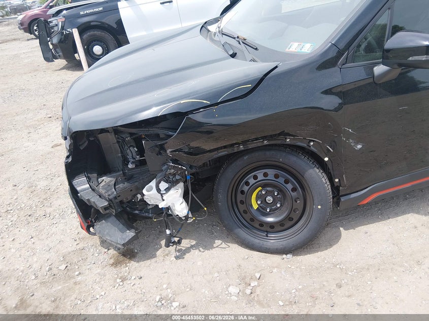 2023 Subaru Forester VIN JF2SKAJC4PH452337 IAAI salvage auction — LEFT FRONT, Salvage Title, sold $9,000 on 2026-07-16 (photo 6)