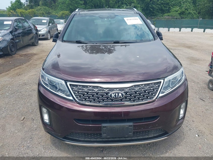 2014 Kia Sorento VIN 5XYKWDA7XEG538605 IAAI salvage auction — NORMAL WEAR, Clear (Maryland), sold $1,600 on 2026-07-16 (photo 6)