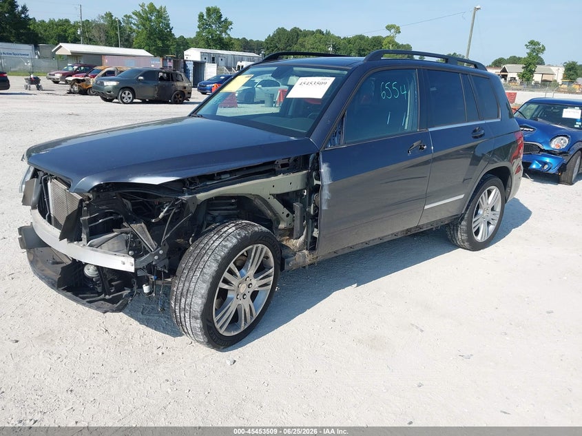 2015 Mercedes-benz Glk-klasse VIN WDCGG8JB0FG435538 IAAI salvage auction — LEFT FRONT, Salvage (North Carolina), sold $3,000 on 2026-07-28 (photo 2)