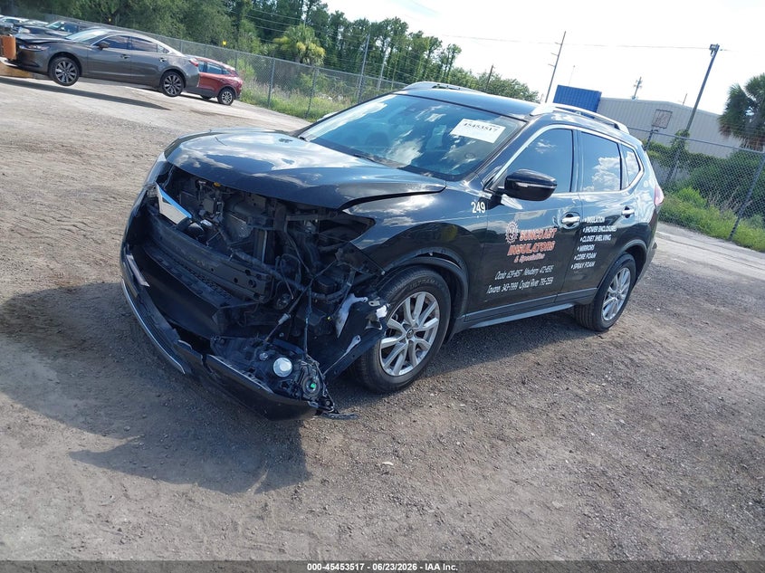 2020 Nissan Rogue VIN KNMAT2MT4LP531922 IAAI salvage auction — FRONT END, Salvage Title, sold $25 on 2026-07-29 (photo 2)