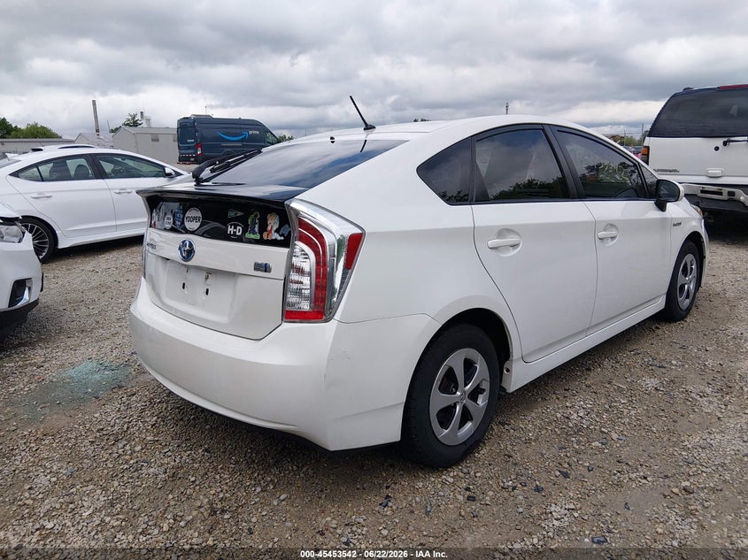 2015 Toyota Prius VIN JTDKN3DU8F1881283 IAAI salvage auction — SIDE, Salvage (Ohio), sold $2,200 on 2026-07-08 (photo 4)