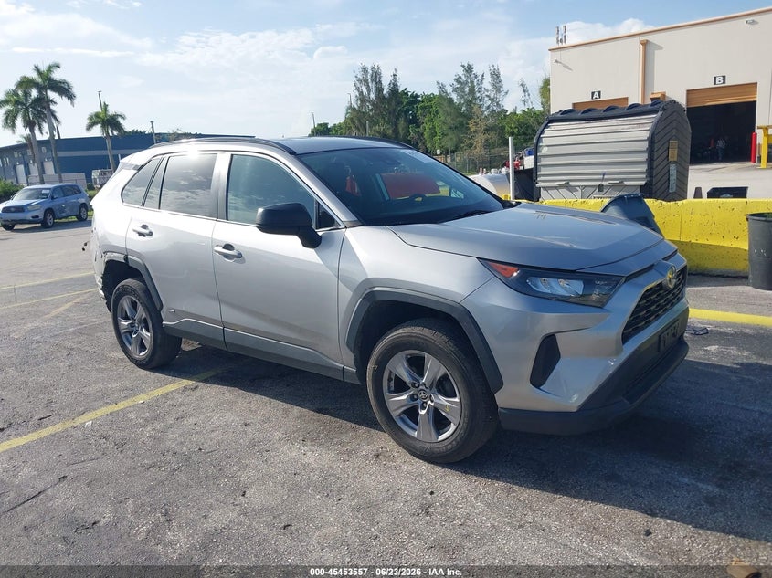 2022 Toyota Rav4 hybrid VIN 4T3LWRFVXNU071292 IAAI salvage auction — REAR END, Clear (Indiana), sold $10,100 on 2026-07-09 (photo 1)