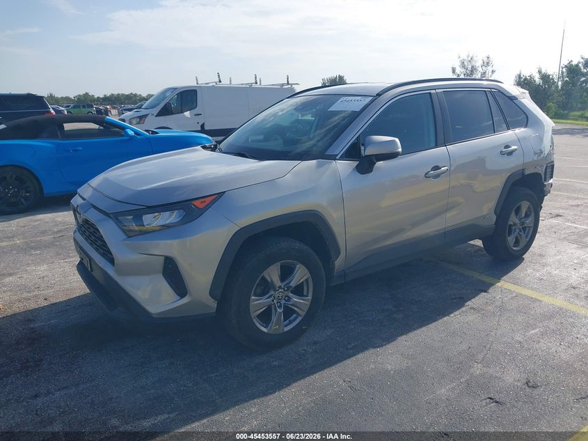 2022 Toyota Rav4 hybrid VIN 4T3LWRFVXNU071292 IAAI salvage auction — REAR END, Clear (Indiana), sold $10,100 on 2026-07-09 (photo 2)