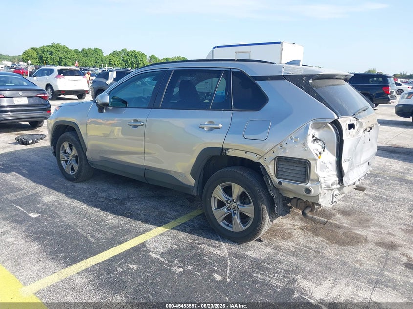 2022 Toyota Rav4 hybrid VIN 4T3LWRFVXNU071292 IAAI salvage auction — REAR END, Clear (Indiana), sold $10,100 on 2026-07-09 (photo 3)