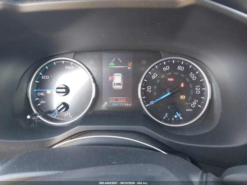 2022 Toyota Rav4 hybrid VIN 4T3LWRFVXNU071292 IAAI salvage auction — REAR END, Clear (Indiana), sold $10,100 on 2026-07-09 (photo 7)
