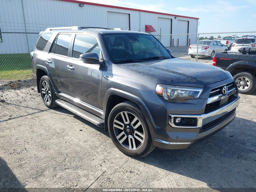 2022 Toyota 4runner VIN JTEKU5JR3N6037888 IAAI salvage auction — UNKNOWN, Clear (North Carolina), sold $30,525 on 2026-07-08 (photo 1)