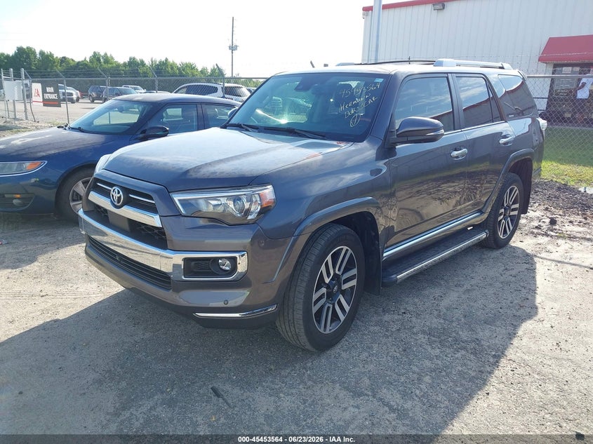 2022 Toyota 4runner VIN JTEKU5JR3N6037888 IAAI salvage auction — UNKNOWN, Clear (North Carolina), sold $30,525 on 2026-07-08 (photo 2)