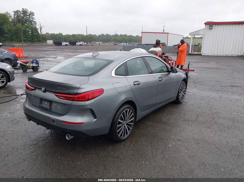 2022 BMW 2er VIN WBA73AK04N7K27583 IAAI salvage auction — FRONT END, Salvage Title, sold $125 on 2026-07-29 (photo 4)