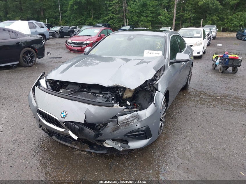 2022 BMW 2er VIN WBA73AK04N7K27583 IAAI salvage auction — FRONT END, Salvage Title, sold $125 on 2026-07-29 (photo 6)