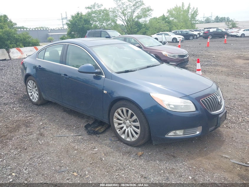 2011 Buick Regal VIN W04GR5EC4B1081516 IAAI salvage auction — NORMAL WEAR, Clear (New York), sold $700 on 2026-07-14 (photo 1)