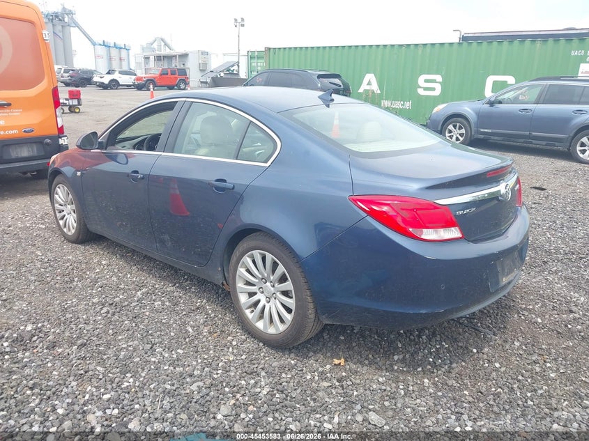 2011 Buick Regal VIN W04GR5EC4B1081516 IAAI salvage auction — NORMAL WEAR, Clear (New York), sold $700 on 2026-07-14 (photo 3)