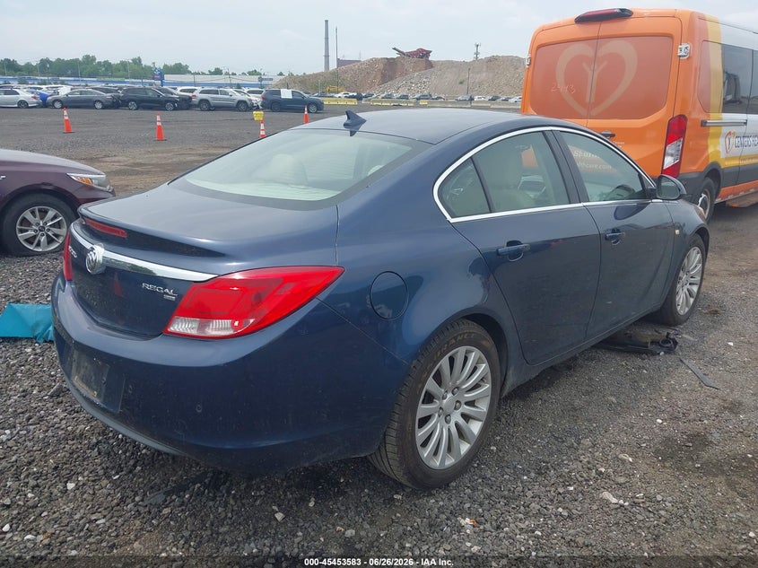 2011 Buick Regal VIN W04GR5EC4B1081516 IAAI salvage auction — NORMAL WEAR, Clear (New York), sold $700 on 2026-07-14 (photo 4)