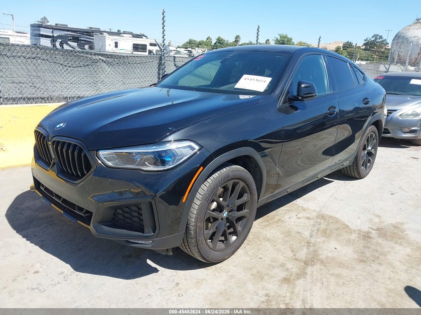 2020 BMW X6 VIN 5UXCY6C0XL9D51357 IAAI salvage auction — RIGHT SIDE, Salvage (California), sold $18,800 on 2026-07-30 (photo 2)