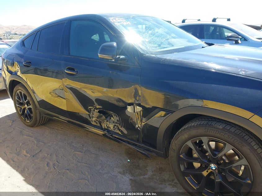 2020 BMW X6 VIN 5UXCY6C0XL9D51357 IAAI salvage auction — RIGHT SIDE, Salvage (California), sold $18,800 on 2026-07-30 (photo 6)