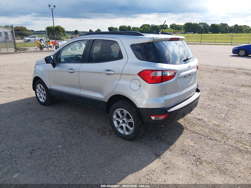 2020 Ford Ecosport VIN MAJ6S3GL9LC384875 IAAI salvage auction — RIGHT FRONT, Salvage (Illinois), sold $1,850 on 2026-07-22 (photo 3)